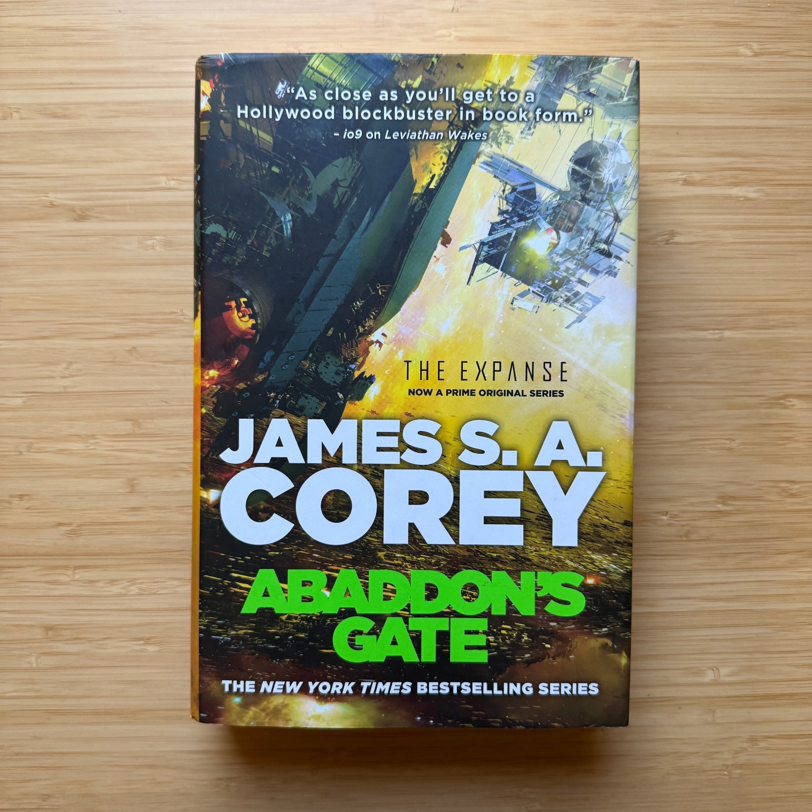 Expanse #3 Abaddon’s Gate by S.A. Corey 2019 1st Printing Orbit Hardcover SF