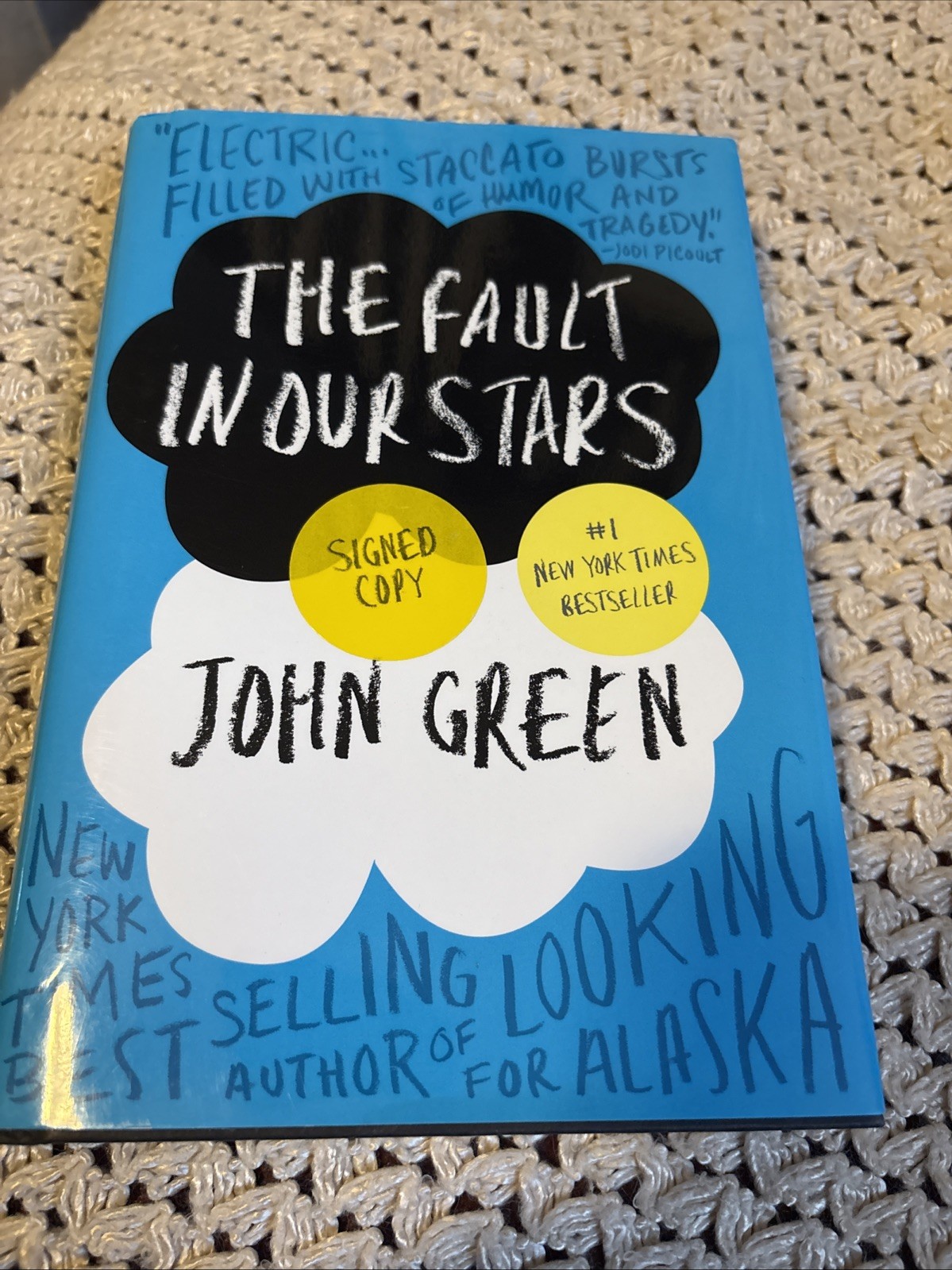 John Green Book Lot (3) Hardcover – 1 Autographed- VGC