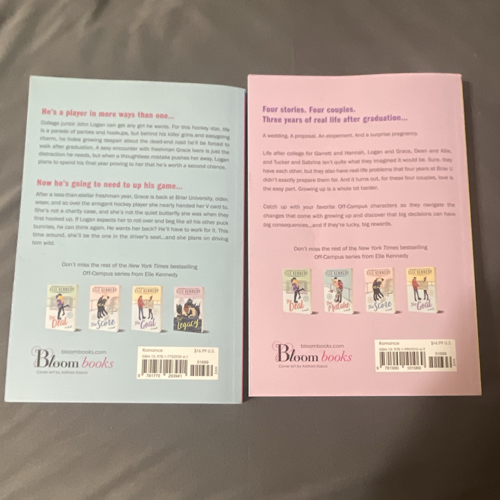 Elle Kennedy Off-Campus Series Paperback 4-Book Set: Deal, Mistake, Goal, Legacy