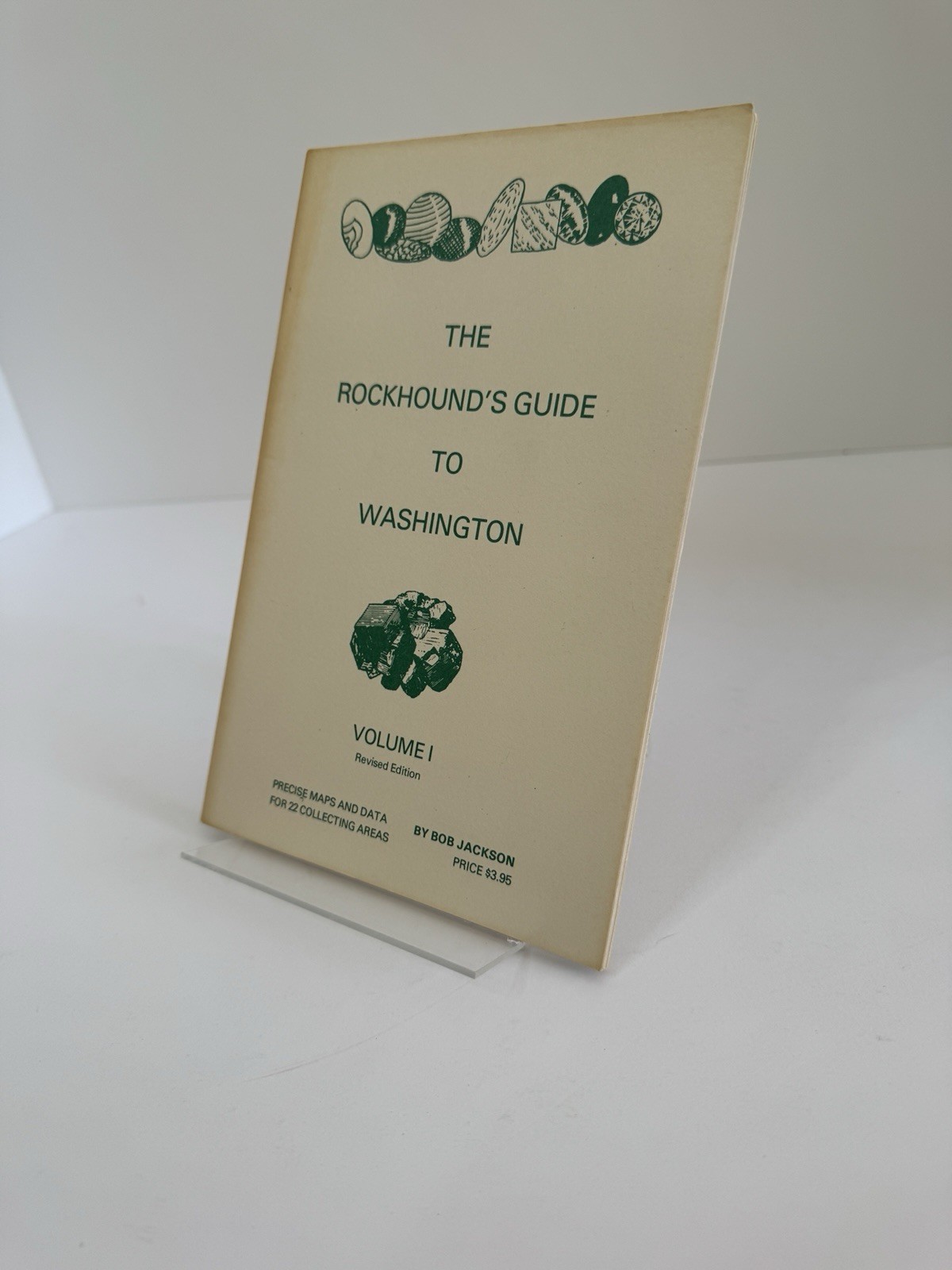 Rockhound’s Guide to Washington Vol 1 Bob Jackson PB Like New Unread 1978