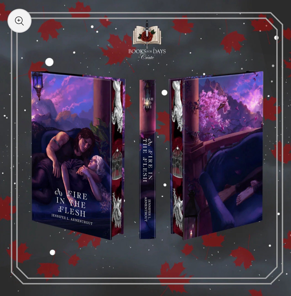 SIGNED & SEALED Blood And Ash Series Books For Days Crate BFDC Special Edition
