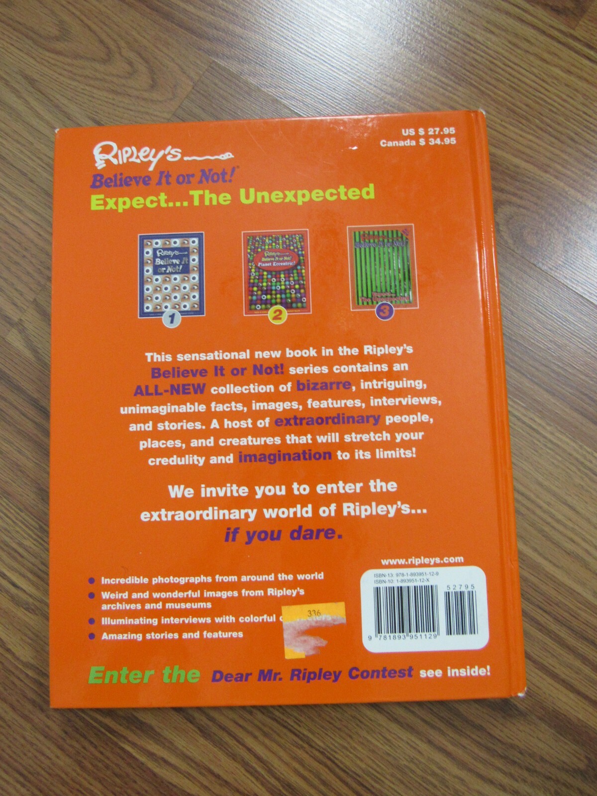 Annual Ser.: Expect… : The Unexpected by Geoff Tibballs, Ripley’s Believe It o