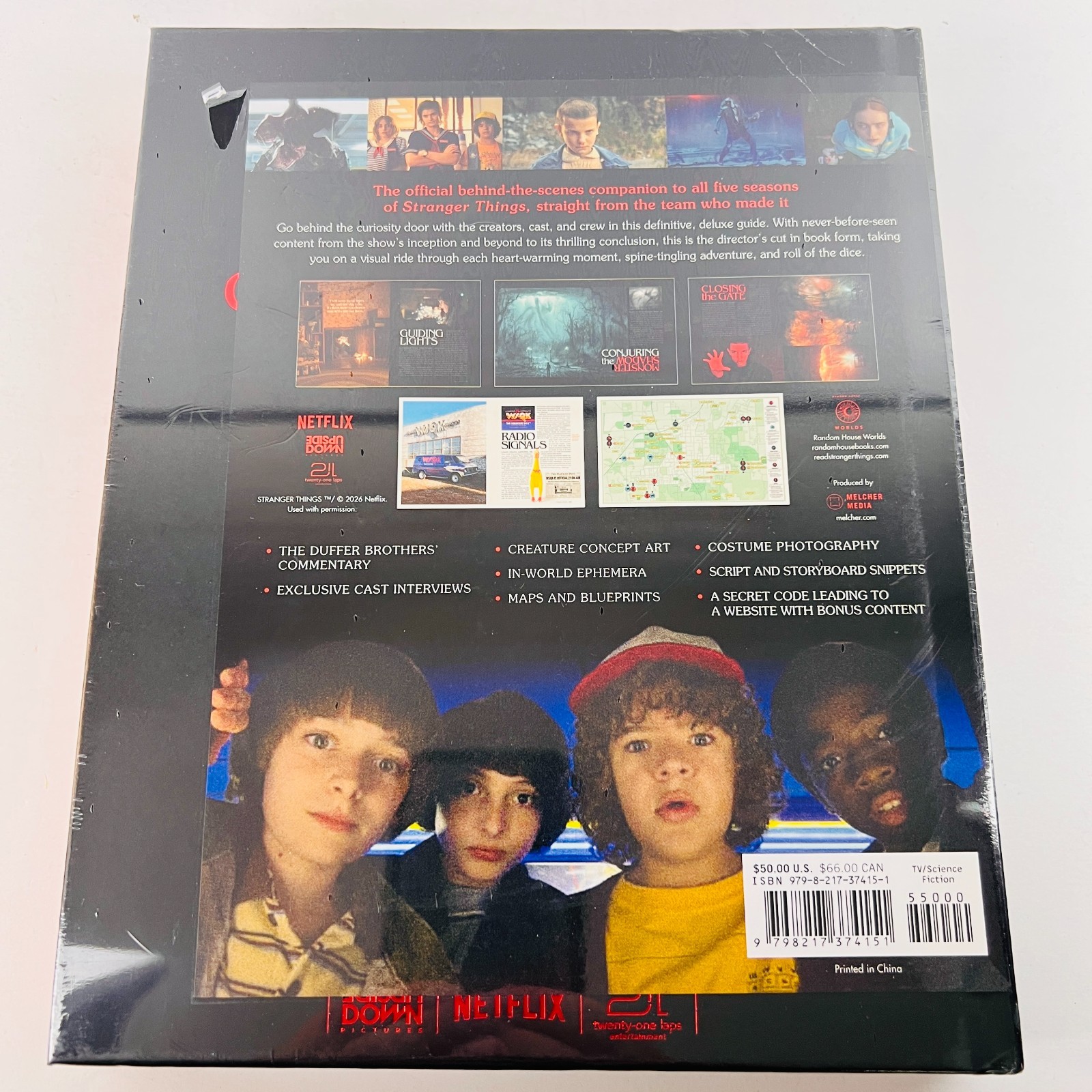 Stranger Things Official Story Behind the Legendary Series NEW Factory Sealed
