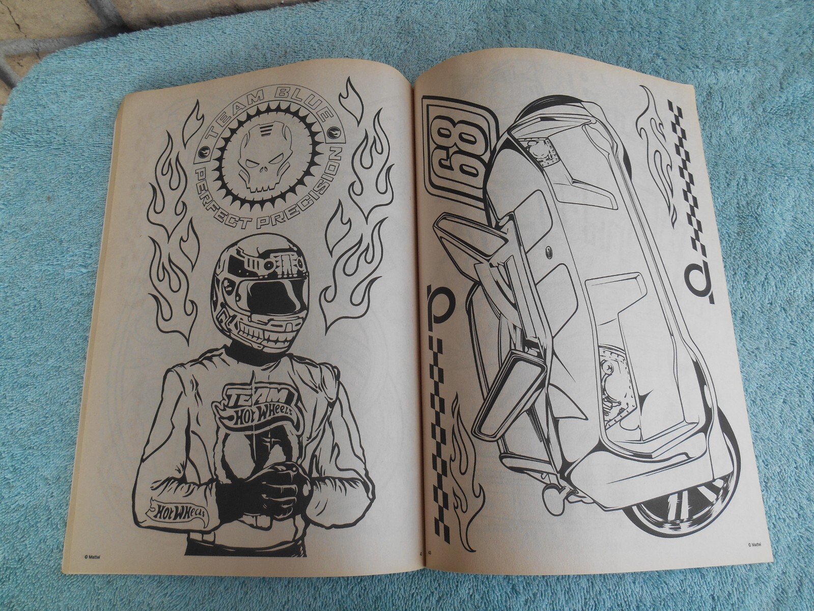 HOT WHEELS 2013 COLORING BOOK DALMATION PRESS. 64 PAGES. NEW!