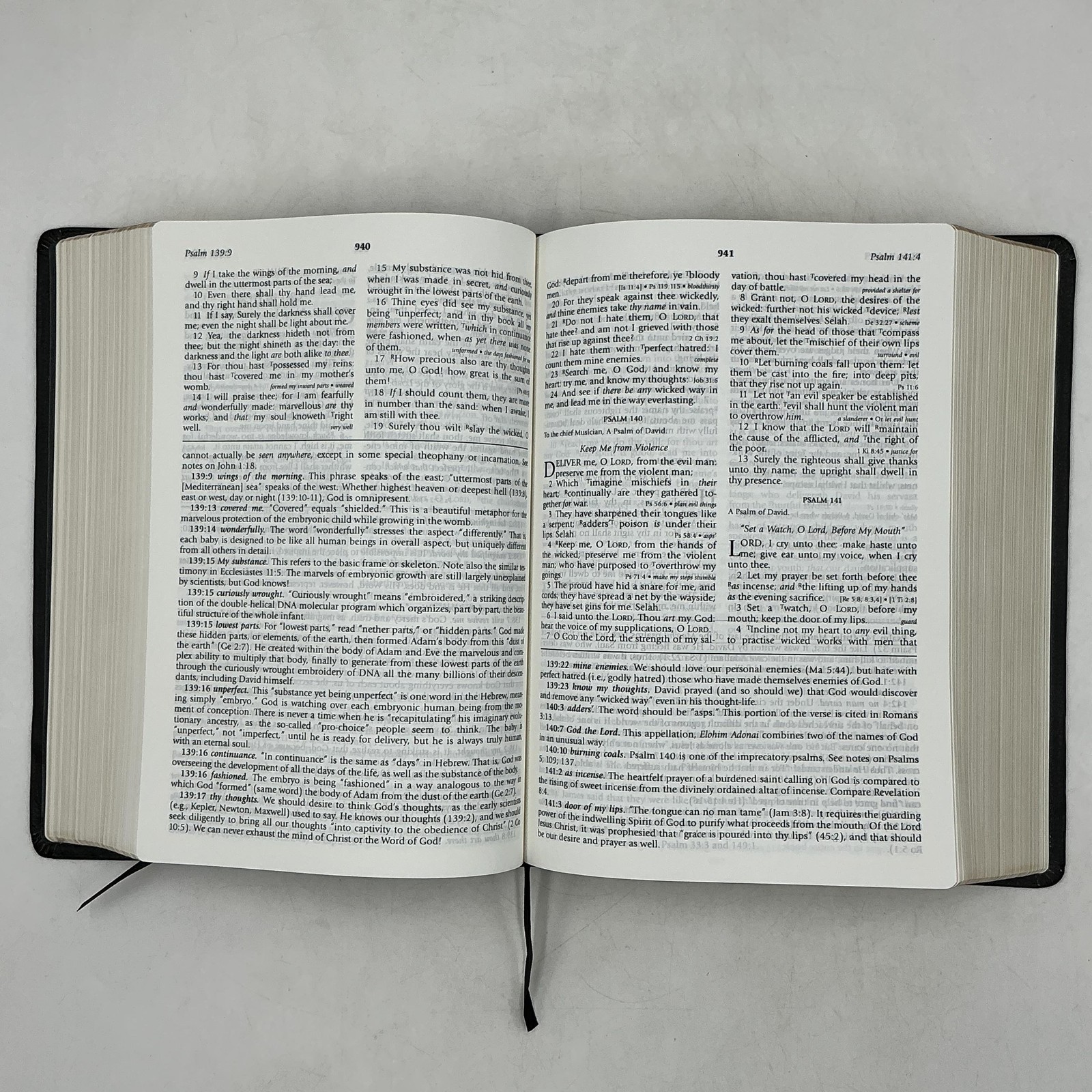 The Henry Morris Study Bible Henry M. Morris Genuine Leather KJV Black 2012
