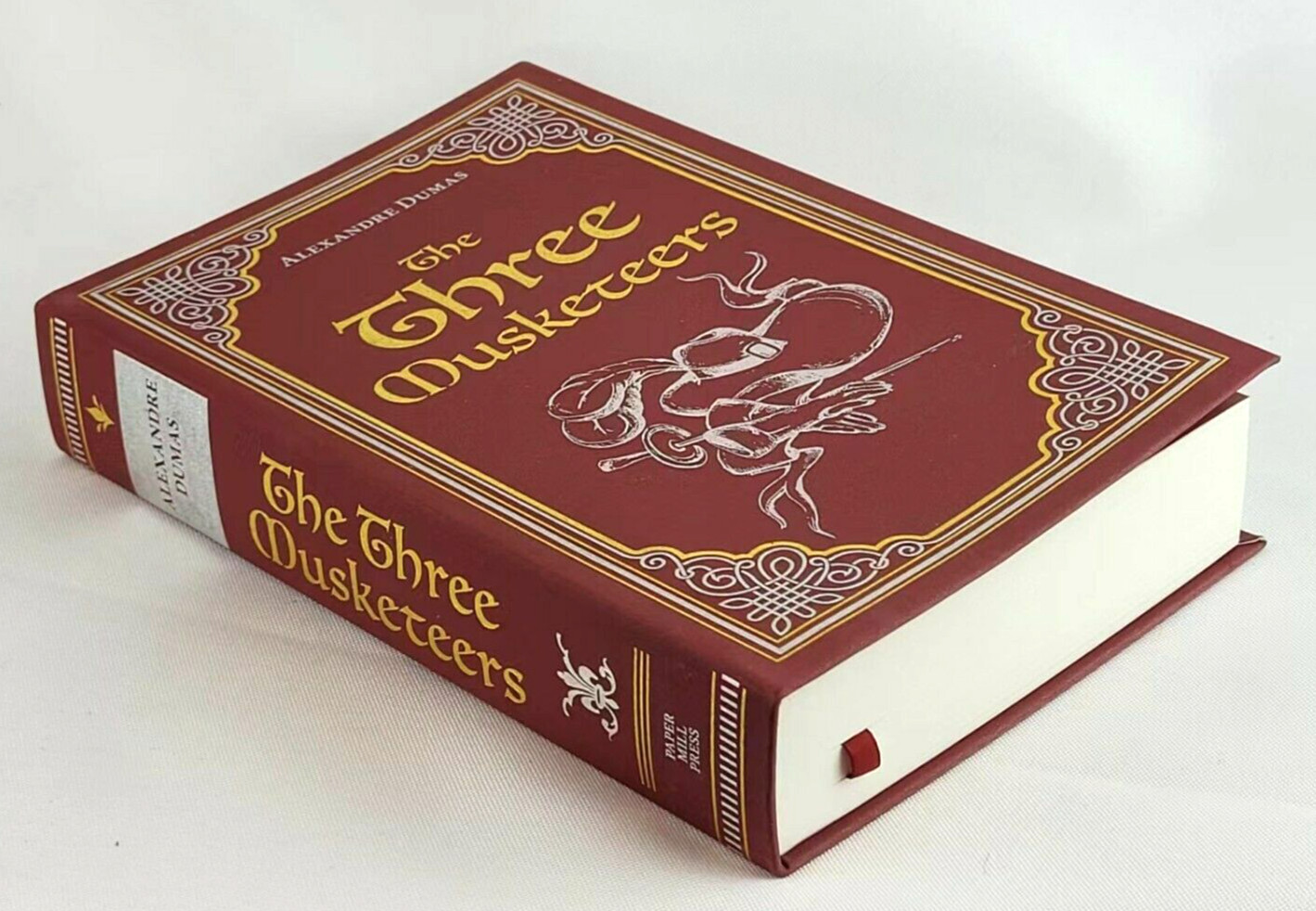 THE THREE MUSKETEERS by Alexandre Dumas Soft Faux Leather Flexi Bound Brand NEW