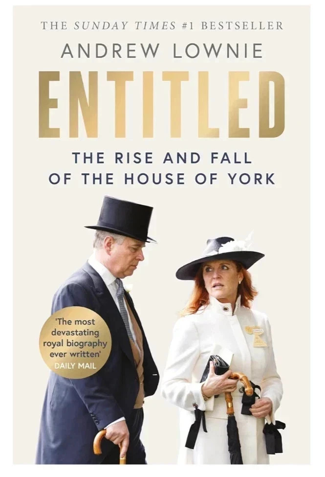 Entitled by Andrew Lownie Paperback …📗😊📚
