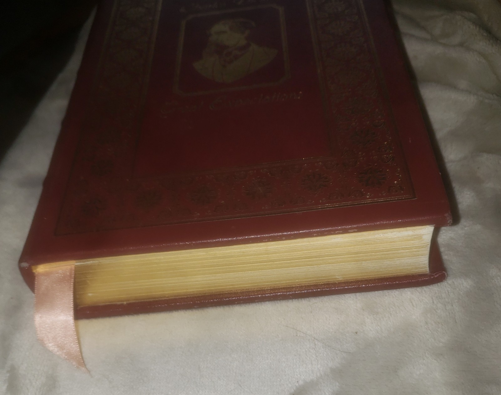 EASTON PRESS Charles Dickens „Great Expectations“ leatherbound hc book VGC
