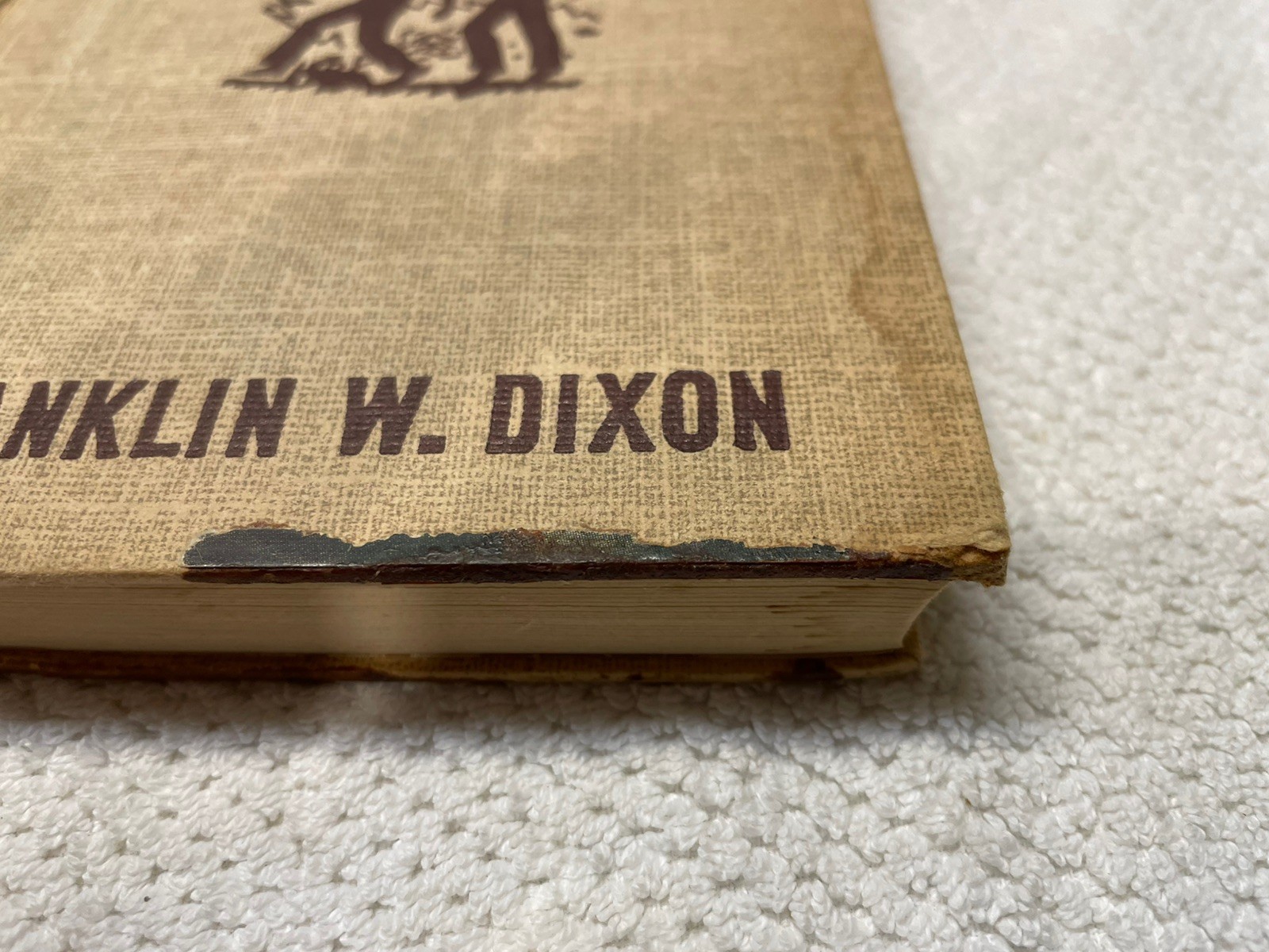 Lot of 6 Vintage Hardy Boys Books F. W. Dixon 1920s-30s-40s-50s Tweed Hardcover