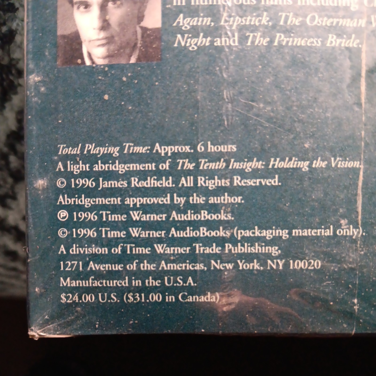 The Tenth Insight : Holding the Vision by James Redfield (1998, Paperback)