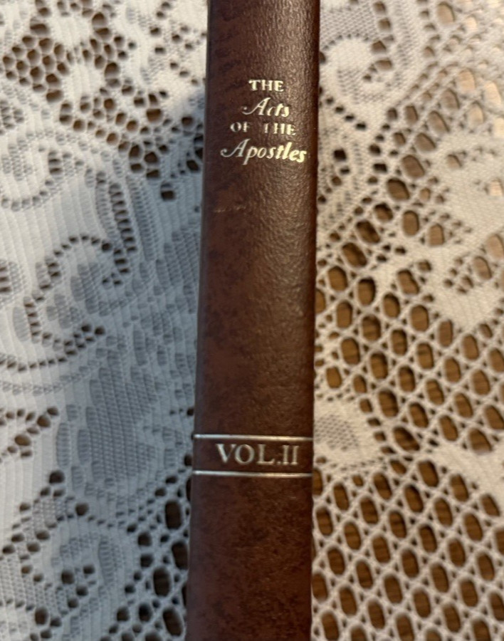 The Acts of the Apostles by Oliver B Greene COMPLETE Set Vol. 1-4 Gospel Hour HC