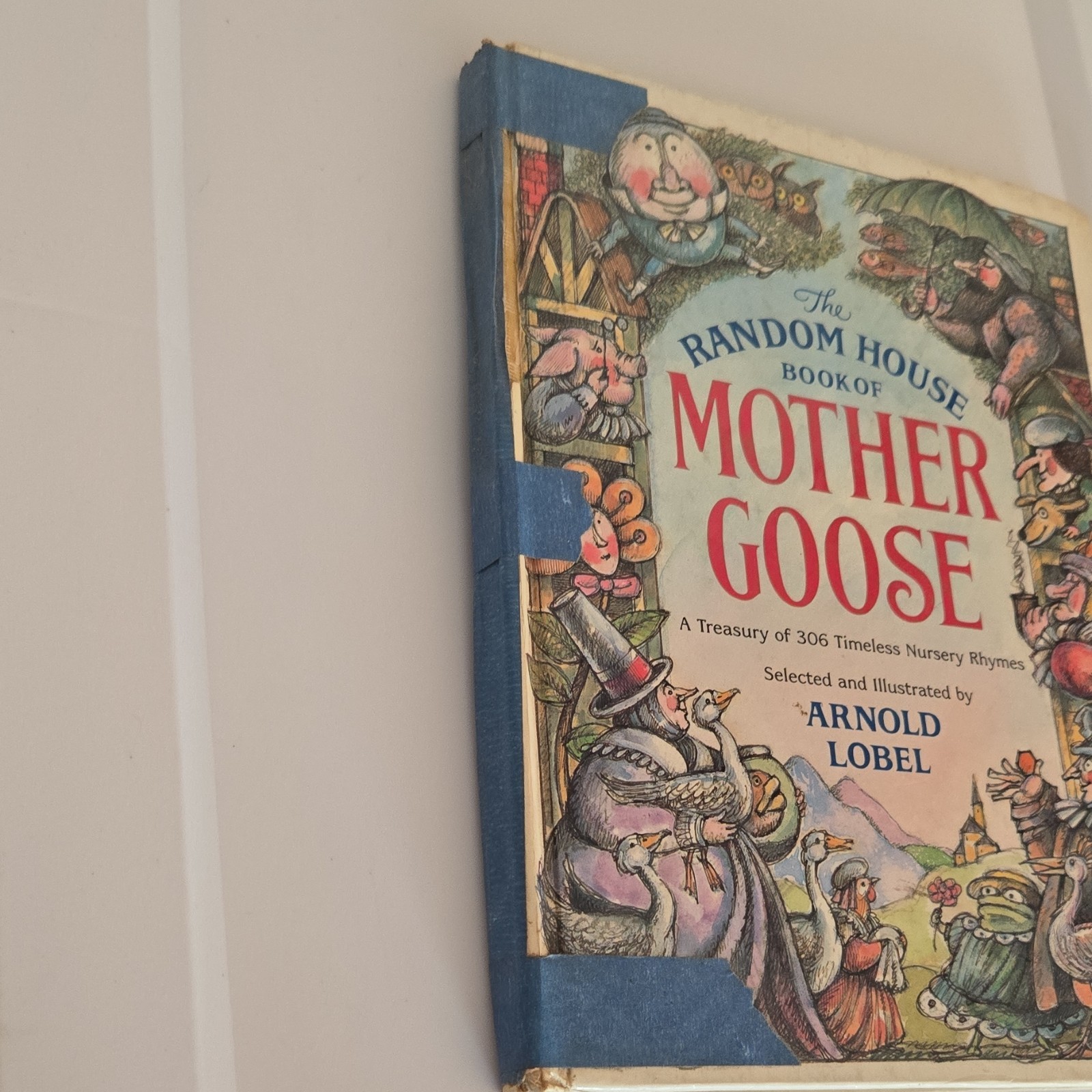 Random House Book of Mother Goose Arnold Lobel Hardcover Illustrated
