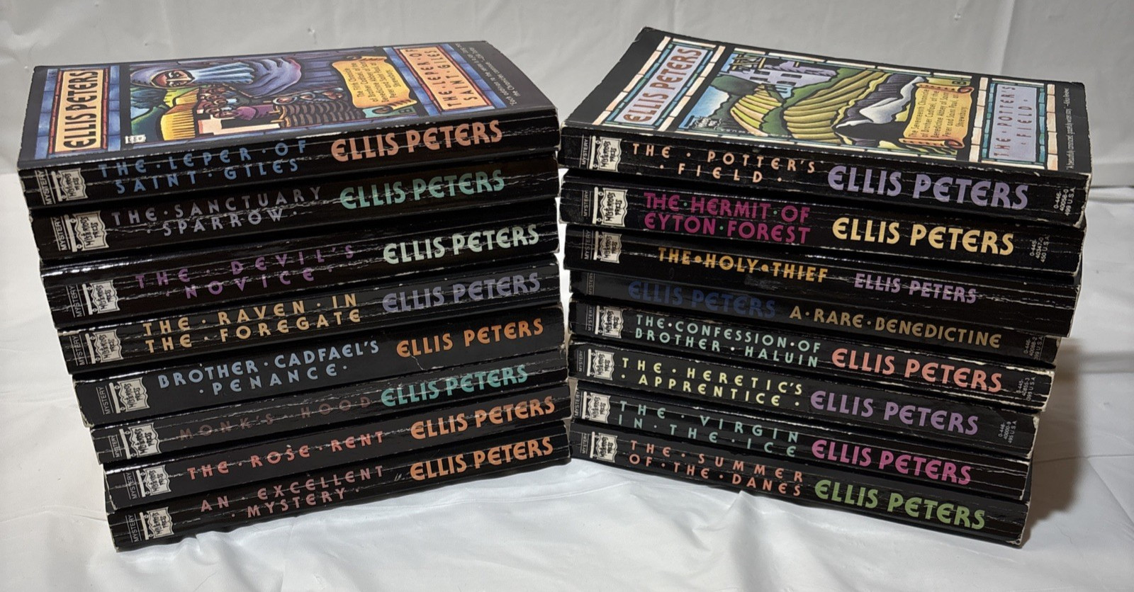 Ellis Peters, Chronicles Of Brother Cartel, Lot of 16 books