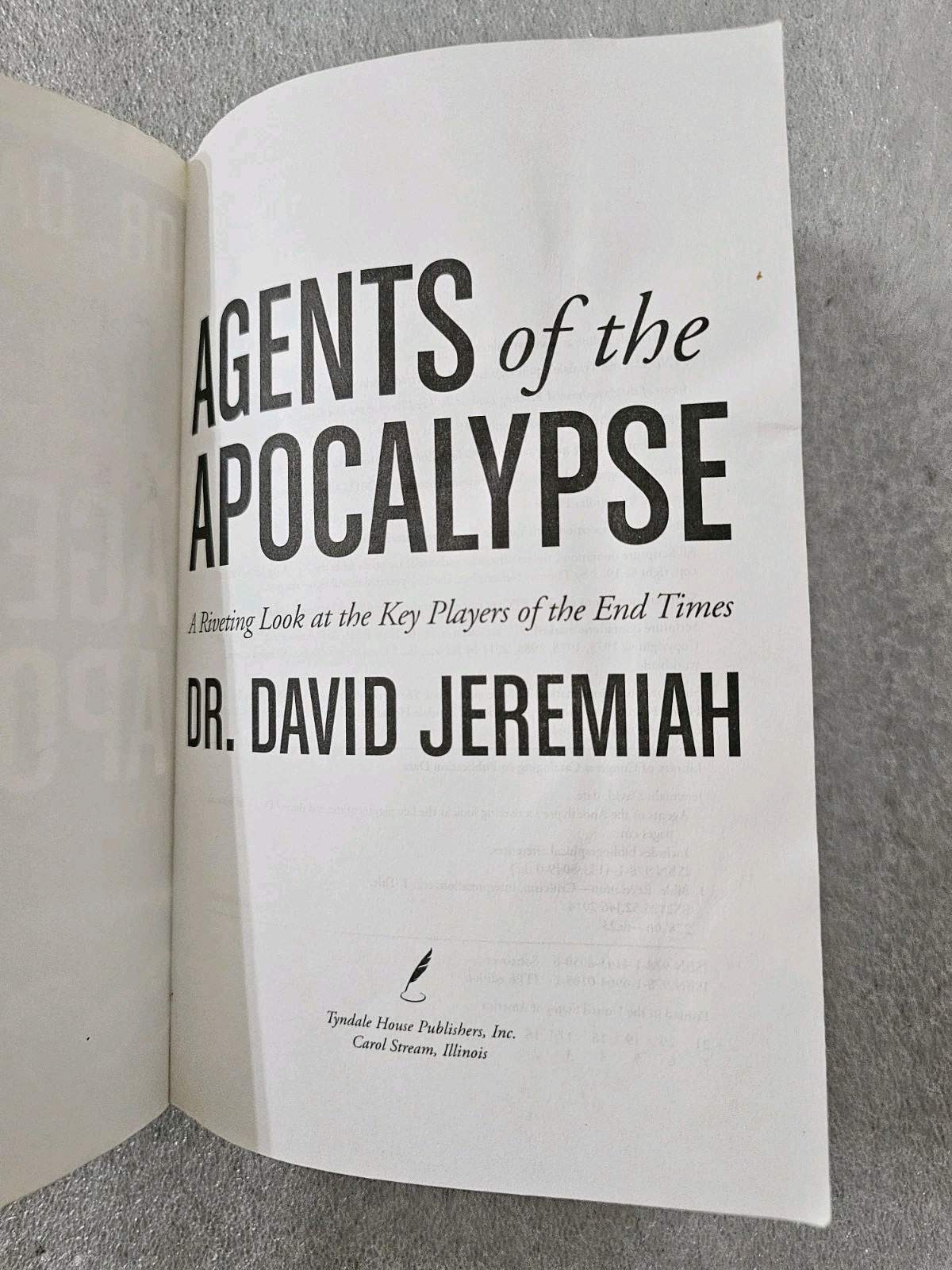 2 Paperback Books by Dr. David Jeremiah, Apocalypse/Armageddon Bible Prophecy