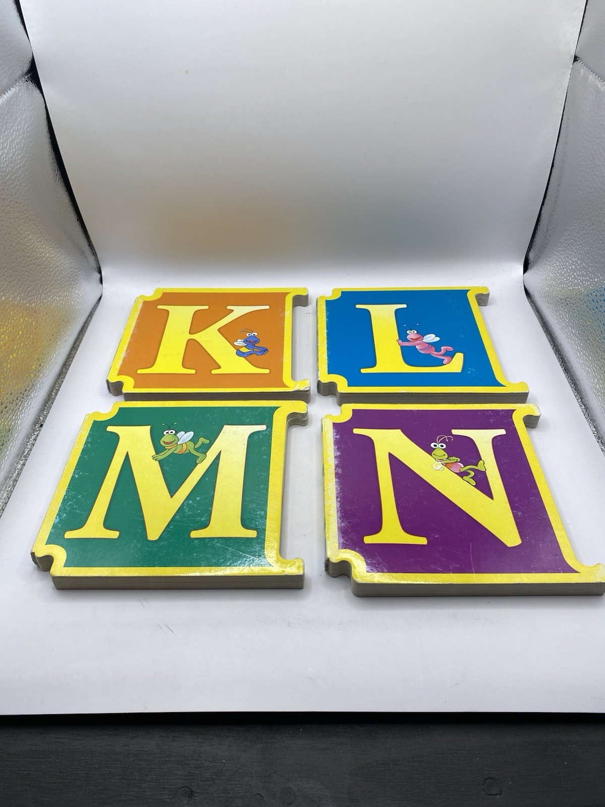 Sesame Street ABC Book Set Interlocking Individual Letter READ