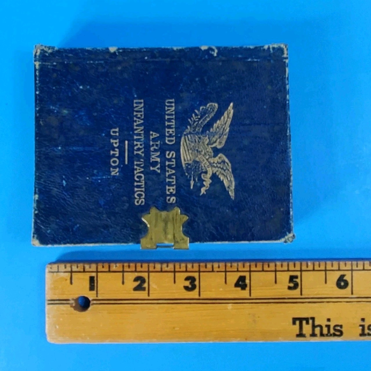 United States Army Infantry Tactics Book Upton 1886 American Military Antique