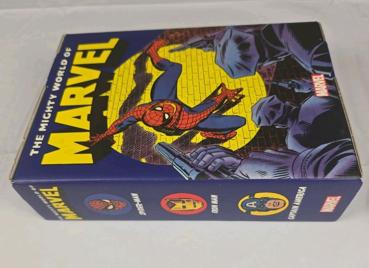 The Mighty World of Marvel 3 Book Box Collection By Roy Thomas Taschen Like New