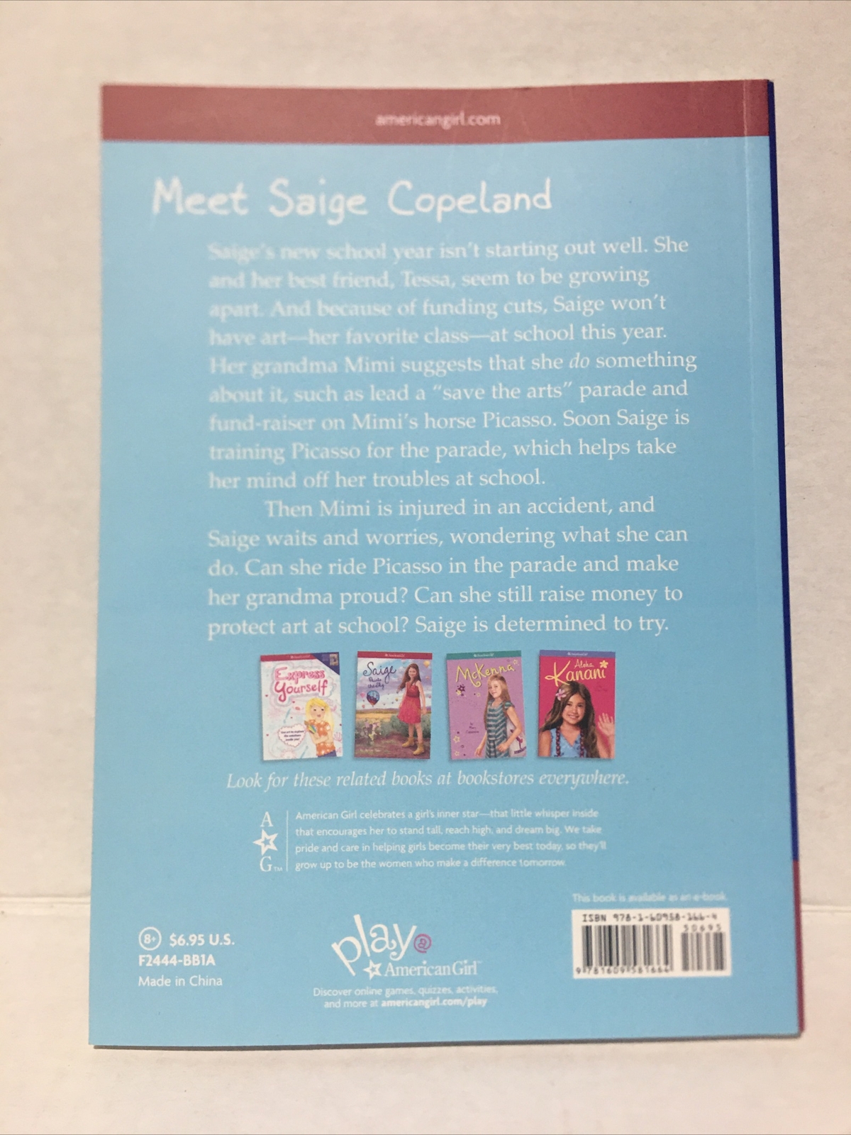 American Girls Saige Book 124 Pages By Jessie Haas New