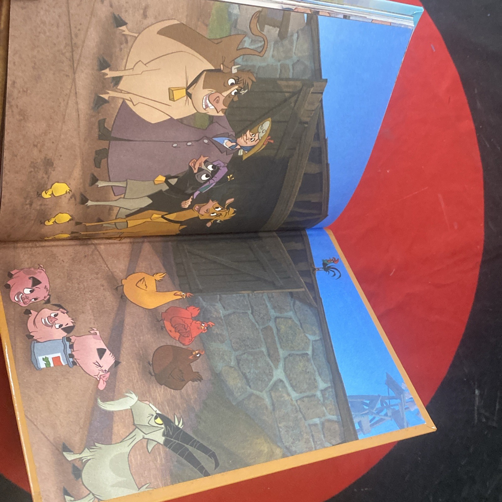 *KIDS* VINTAGE Home On The Range (2004,Hard Book) Disney Wonderful World Reading