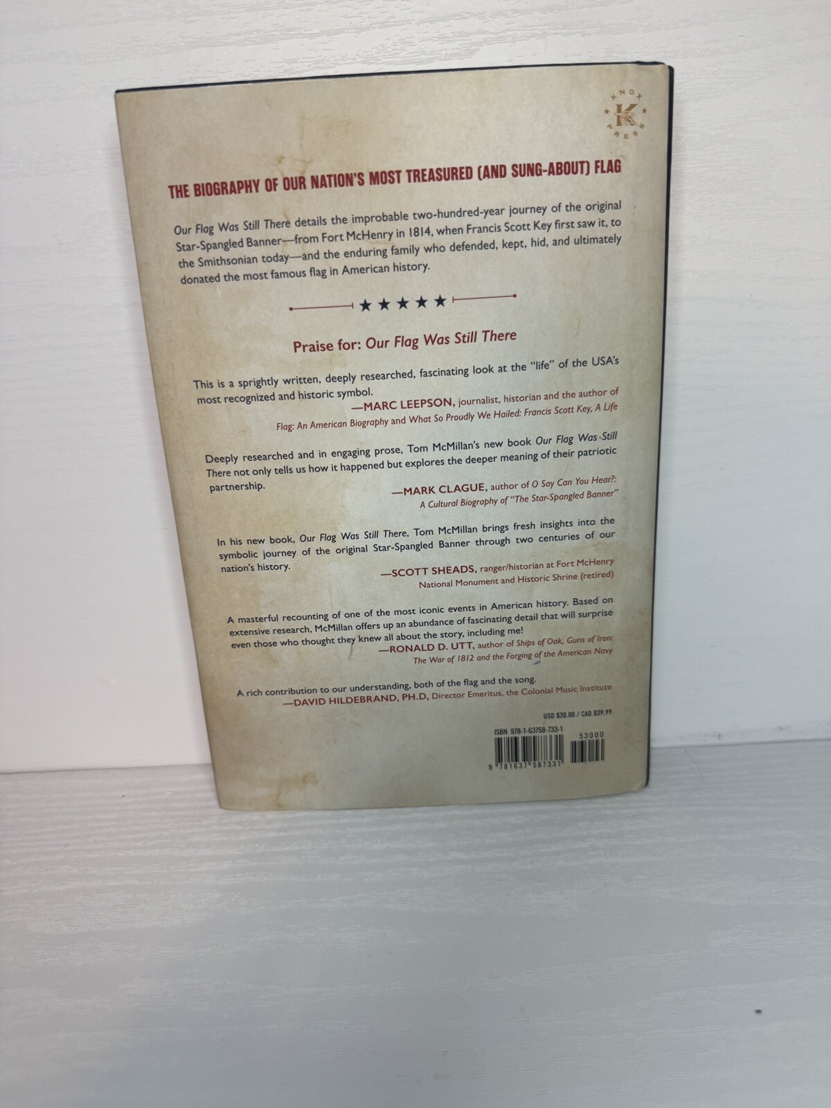 Our Flag Was Still There By: Tom McMillan – Signed