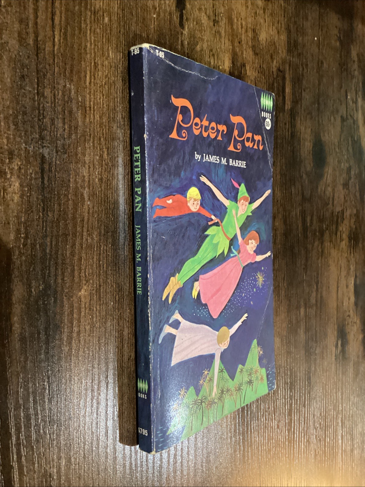 Peter Pan by James M. Barrie 1965 Edition Vintage Paperback