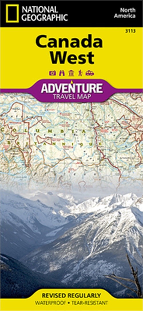 Canada West (Sheet Map, Folded)