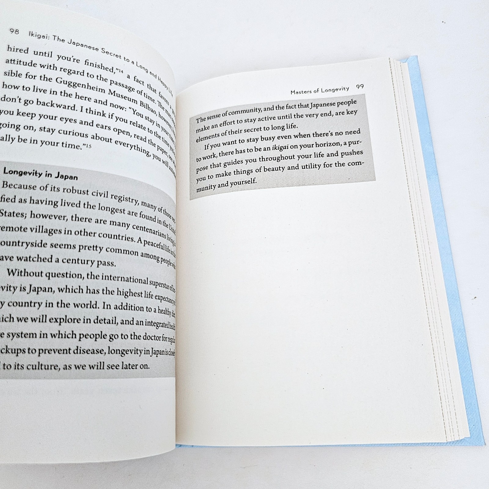 Ikigai Hector Garcia Hardcover Japanese Secret Long Happy Life Free Postage