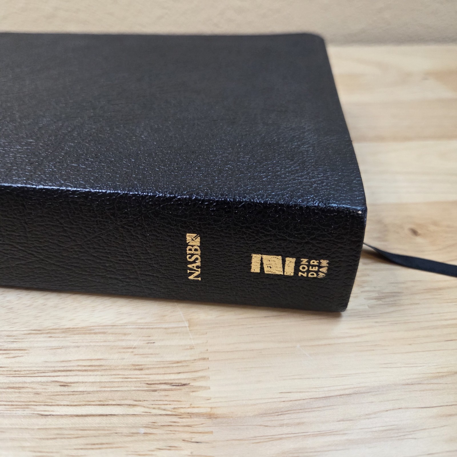 NASB / The Message Parallel Bible by Zondervan Staff 2004, Black Bonded Leather