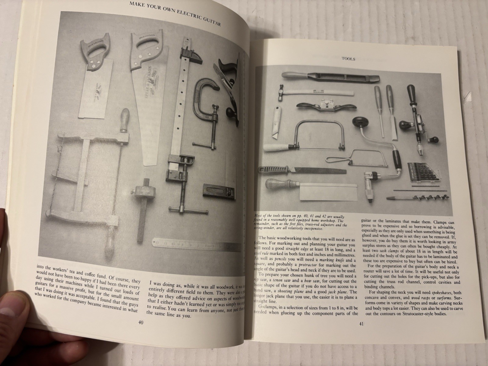 Make Your Own Electric Guitar by Melvyn Hiscock Lutherie Luthier