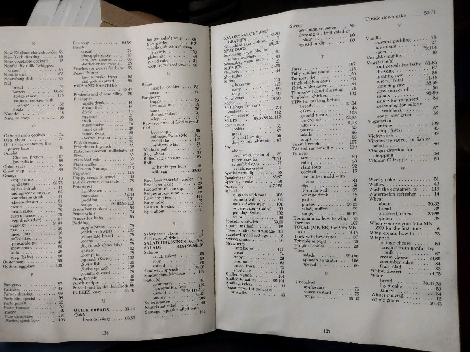 Complete Recipes & Instructions for Vita Mix 3600 Paperback manual