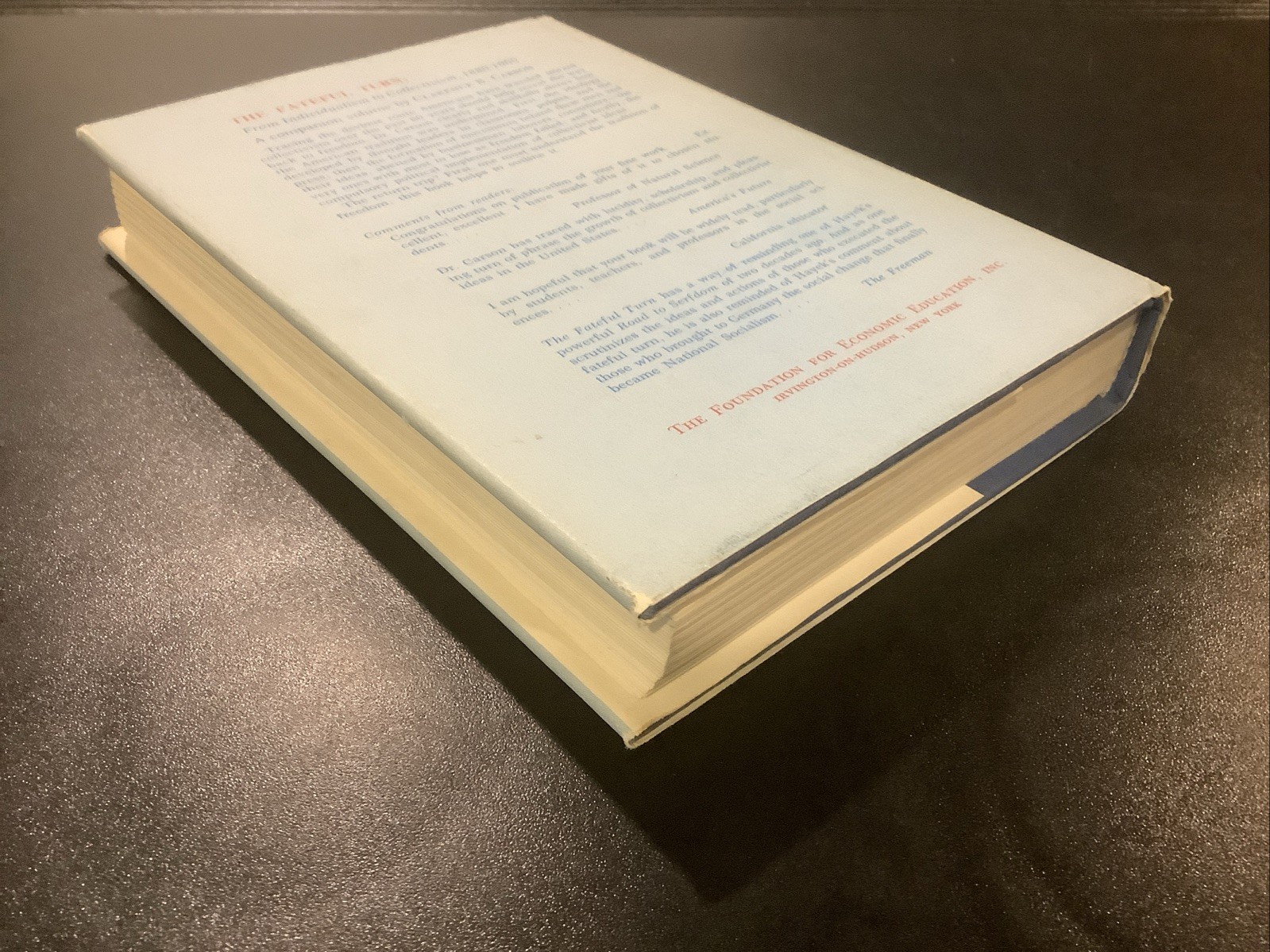 The American Tradition By Clarence Carson 1964 Hardcover Very Good