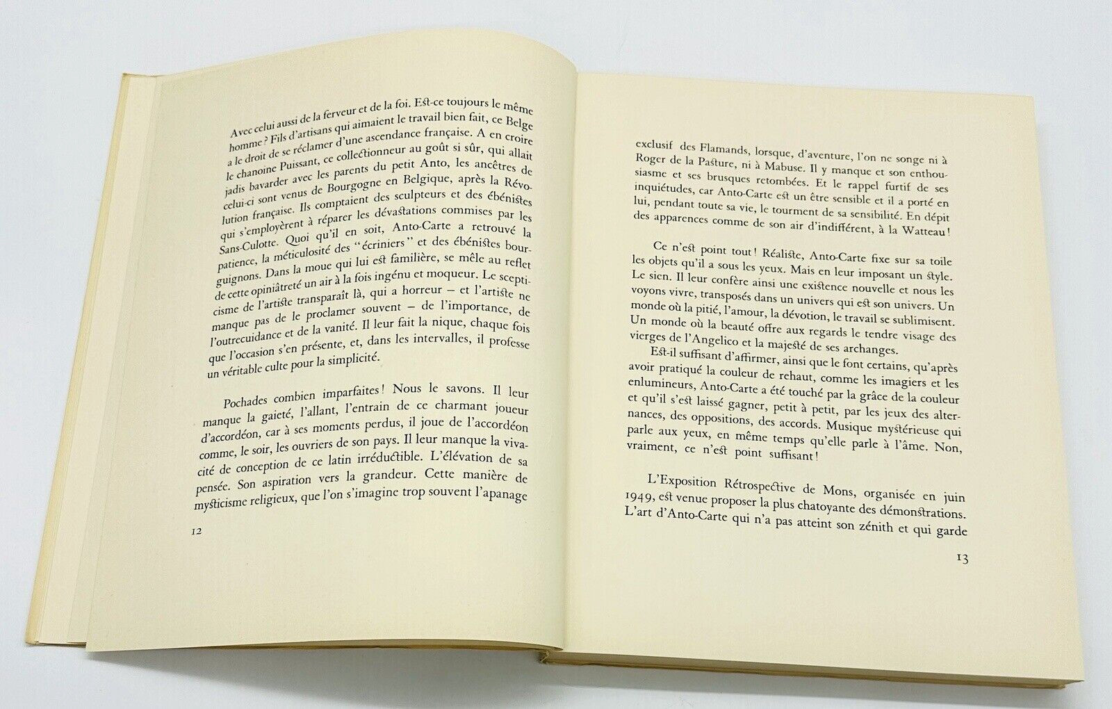 Anto-Carte Book By Albert Guislain 1949 Editions Leon Eeckman Bruxelles 72 pages