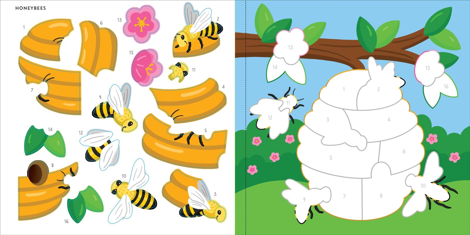 My First Color-By-Sticker Book – Butterflies & Bugs