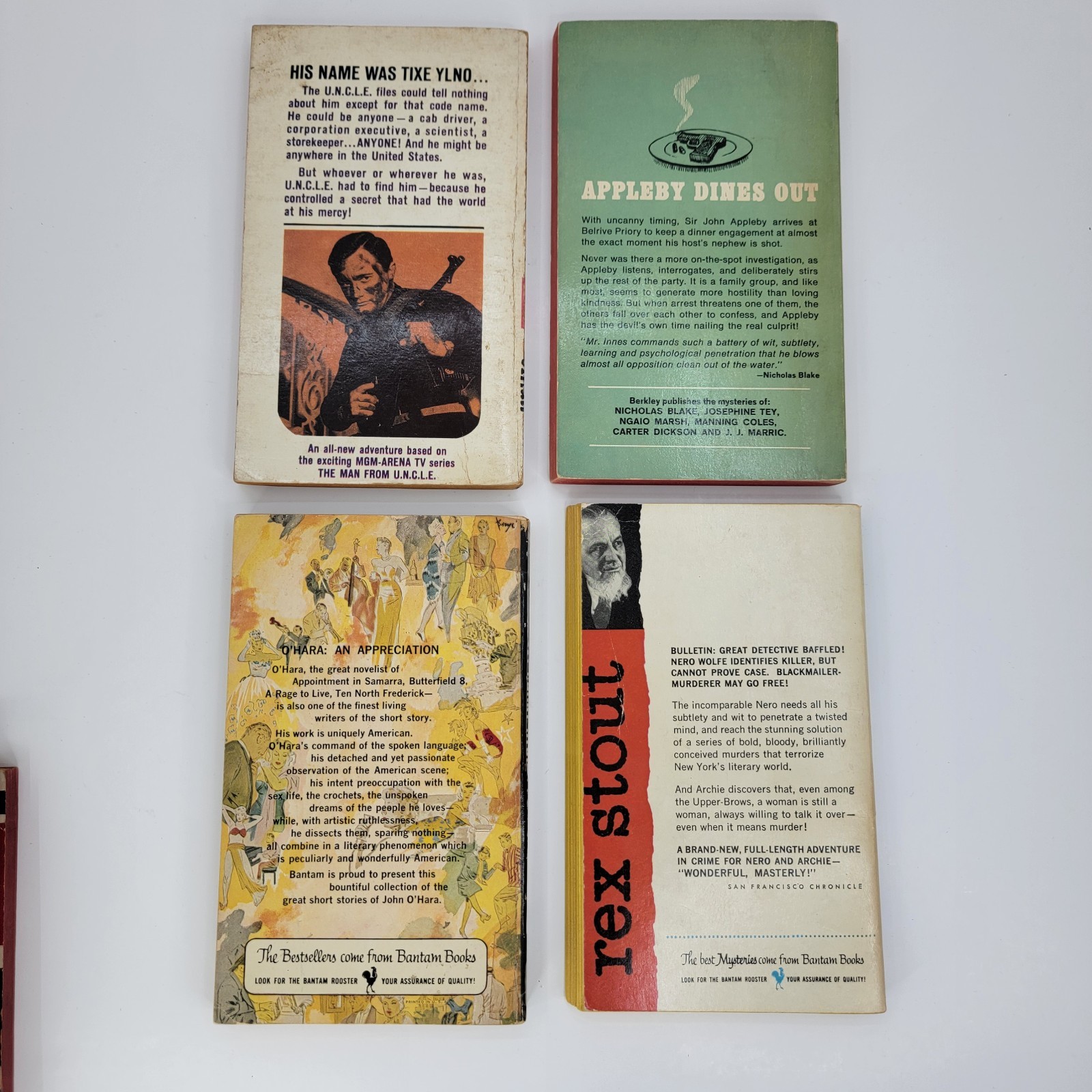 Lot of 11 vintage paperback books 1950s 1960s murder scifi humor mystery crime