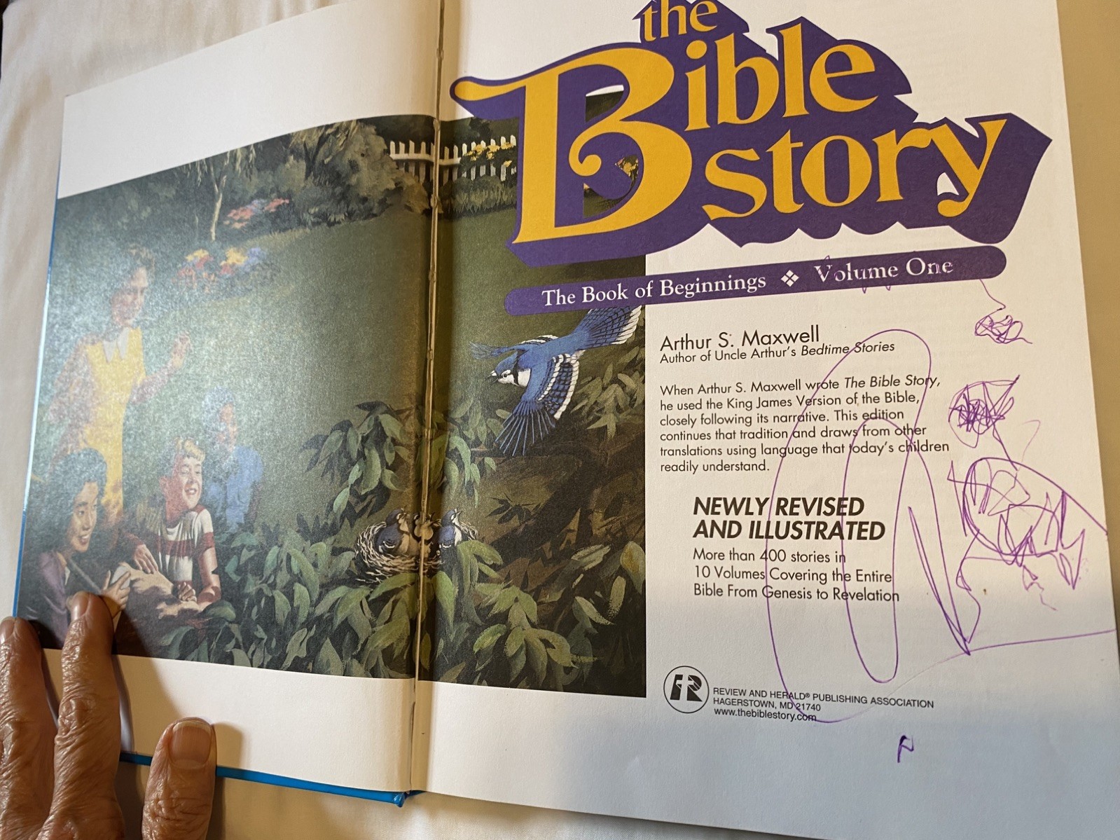 The Bible Story by Arthur S Maxwell Complete 10 Volume Hardcover Children’s Set