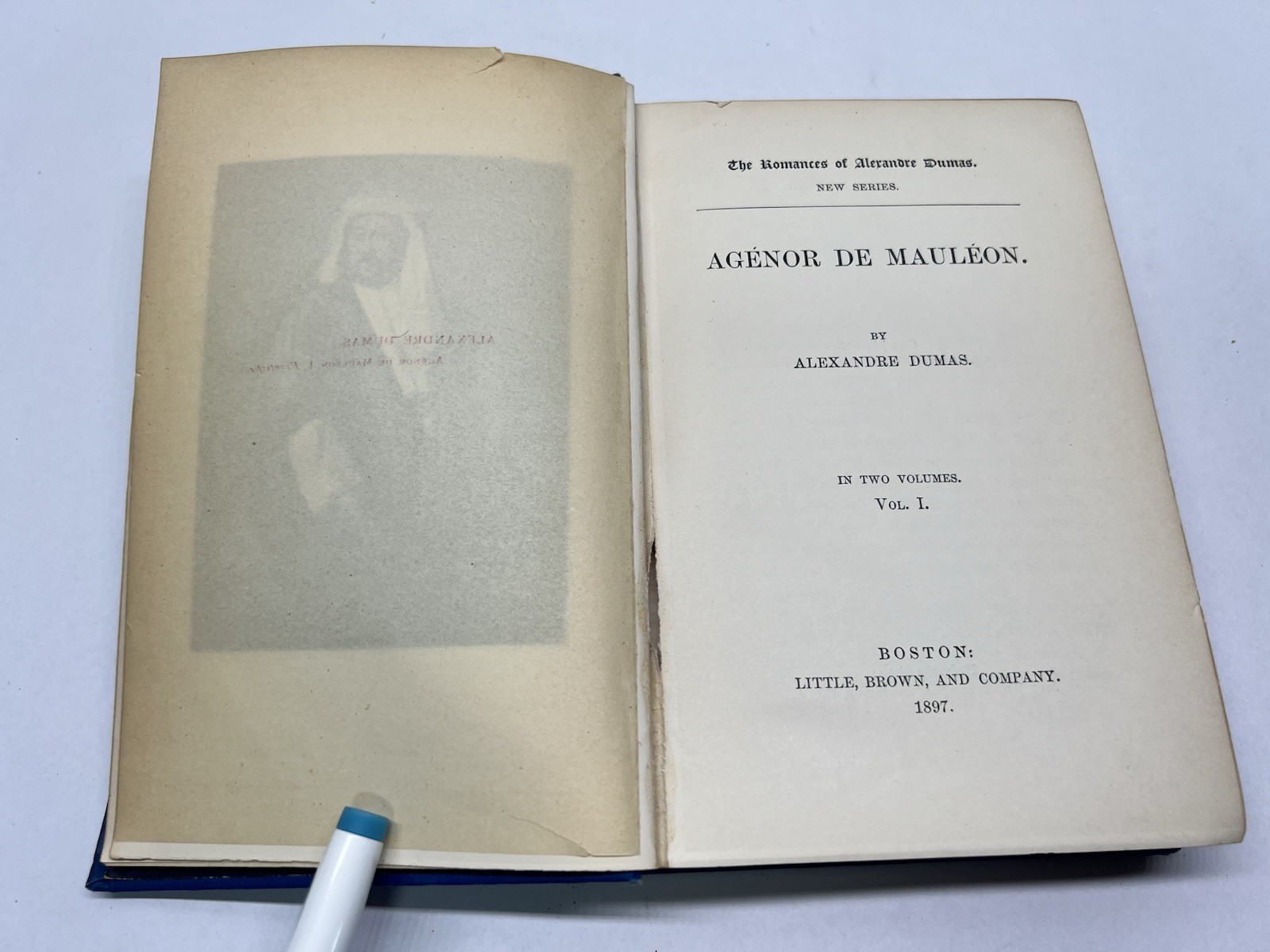 The Romances Of Alexandre Dumas In Two Volumes Vol. I 1897