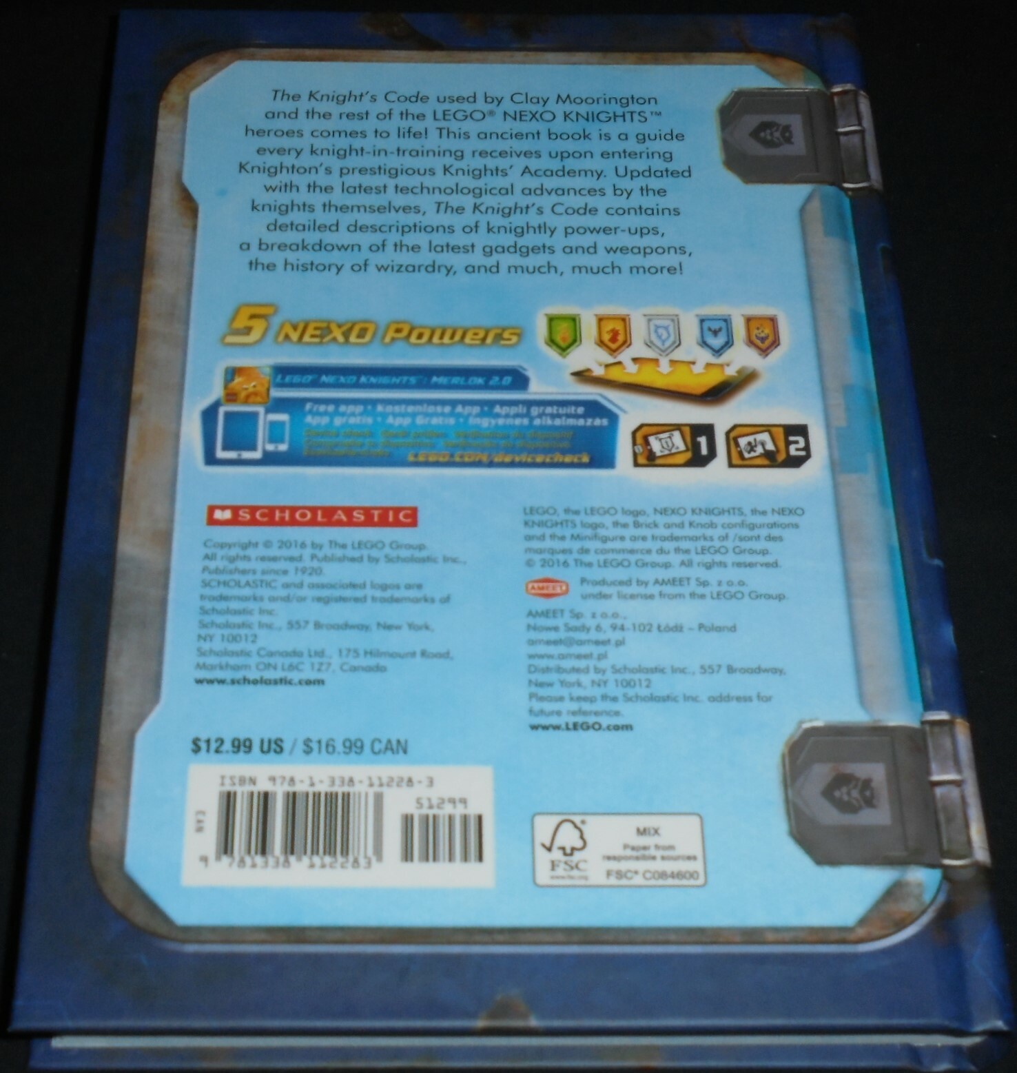 LEGO NEXO KNIGHTS THE KNIGHT’S CODE A TRAINING GUIDE BOOK 14CM X 20CM BRAND NEW