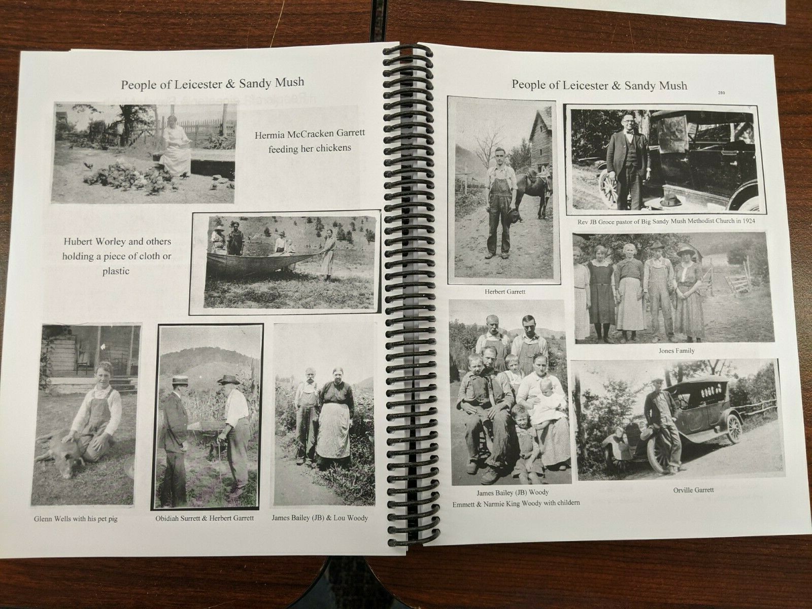LEICESTER, BUNCOMBE Co, NC History Book, 2016 by Greg Brookshire, 391 pages