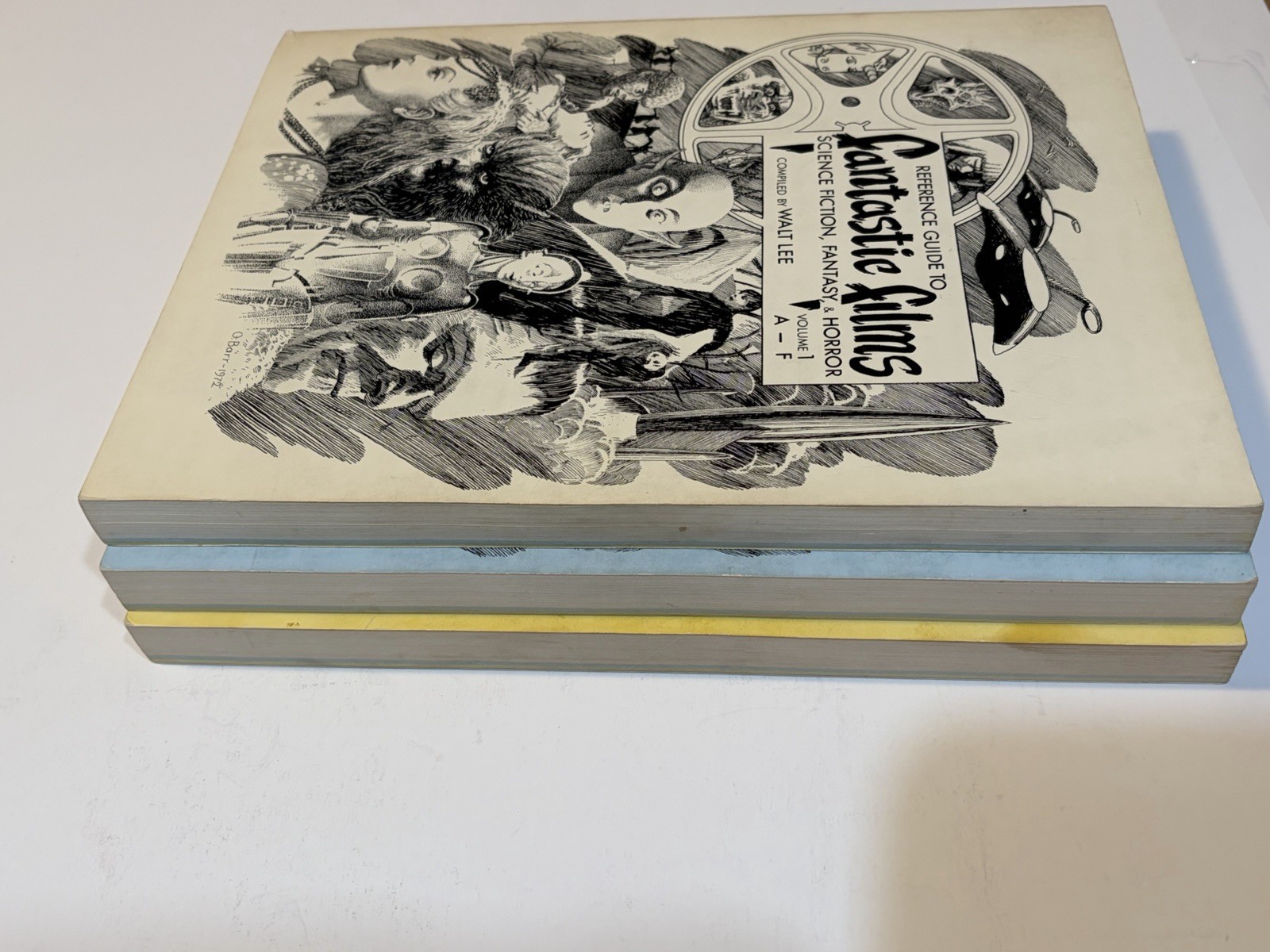 Reference Guide To Fantastic Films:Sci-Fi Fantasy & Horror 1896~1966 3 Book Set
