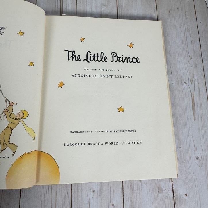 Vintage The Little Prince Antoine de Saint-Exupéry 1943 Illustrated Classic