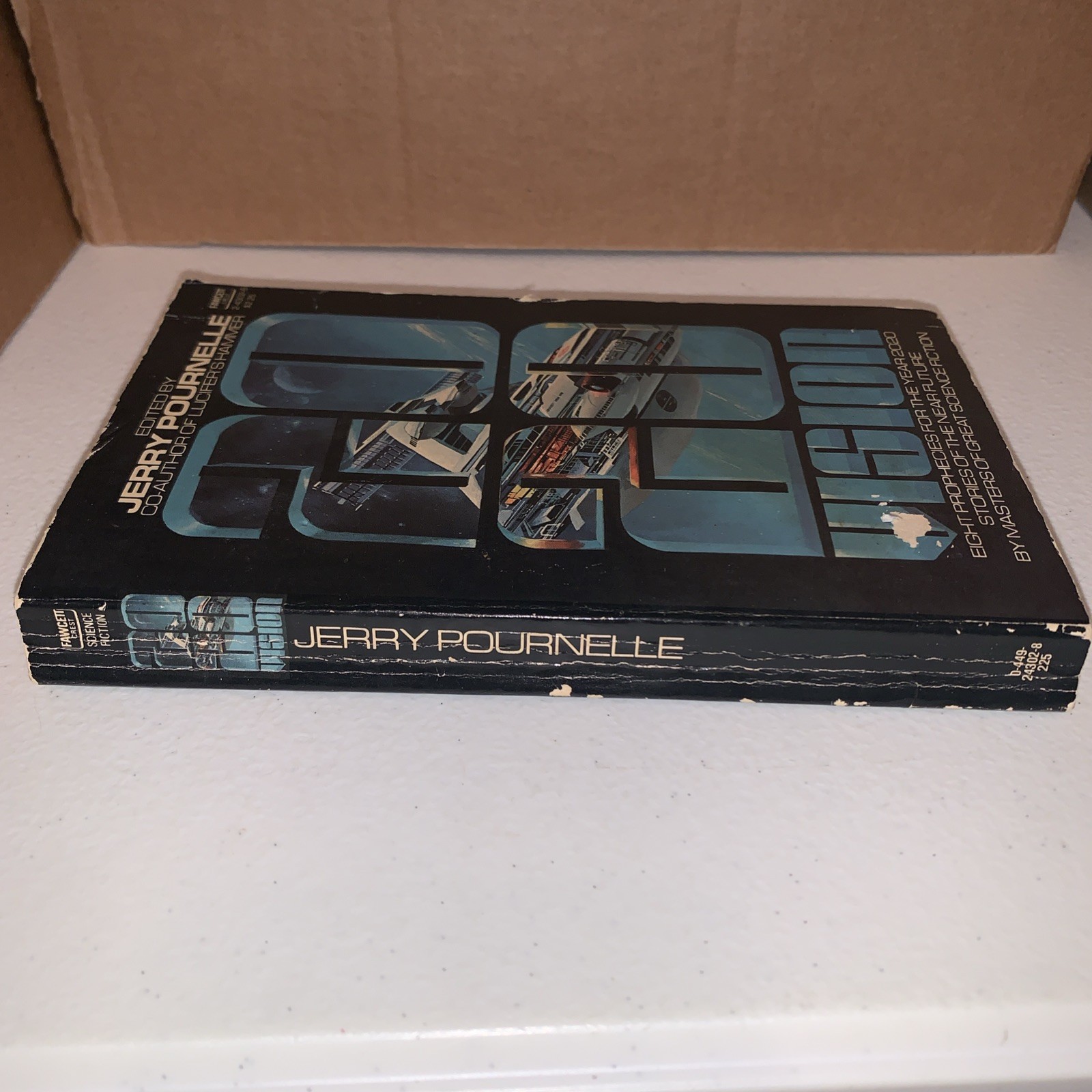 2020 Vision by Jerry Pournelle PB 1st Fawcett Crest Printing 1980