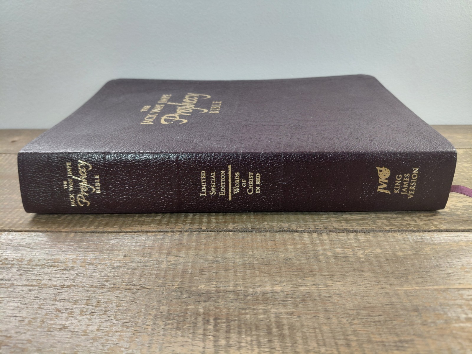 Jack Van Impe Prophecy Bible Special Limited Edition Red Letter KJV
