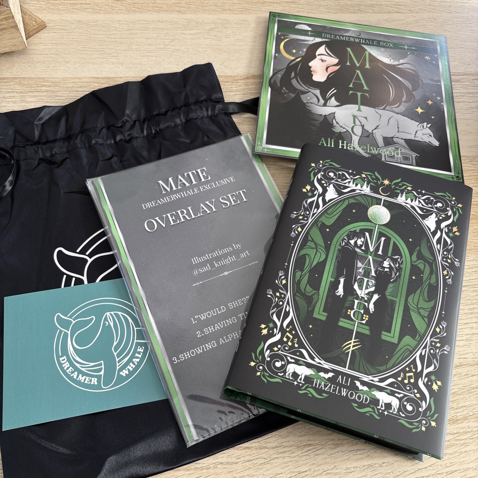 Dreamerwhale Mate by Ali Hazelwood + Overlays