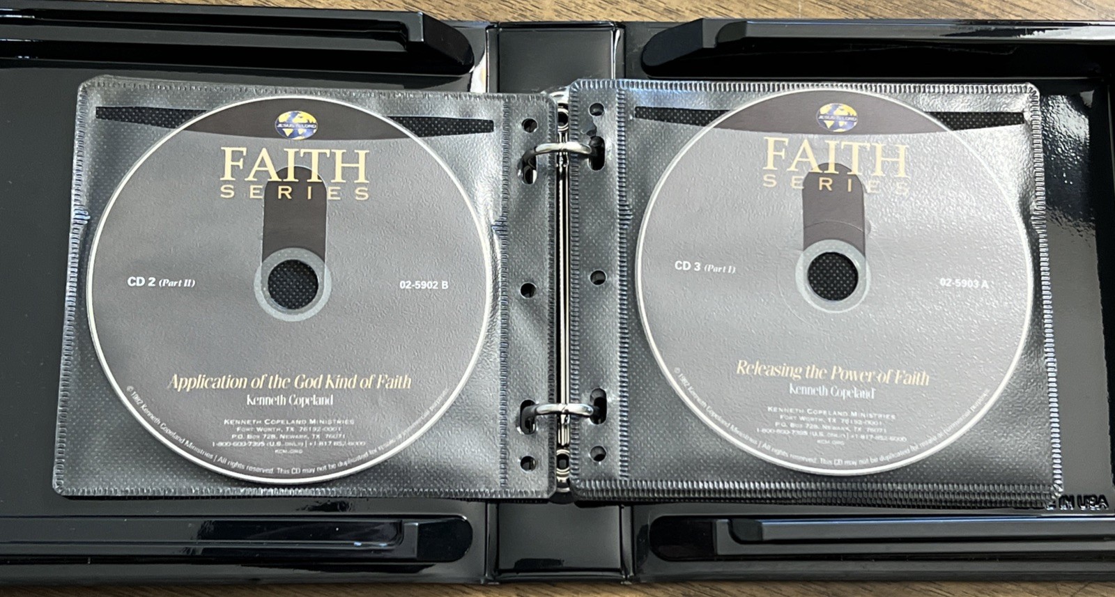 Kenneth Copeland Faith Series – 12 Audio CD Audio Book Foundation Basic Series 4