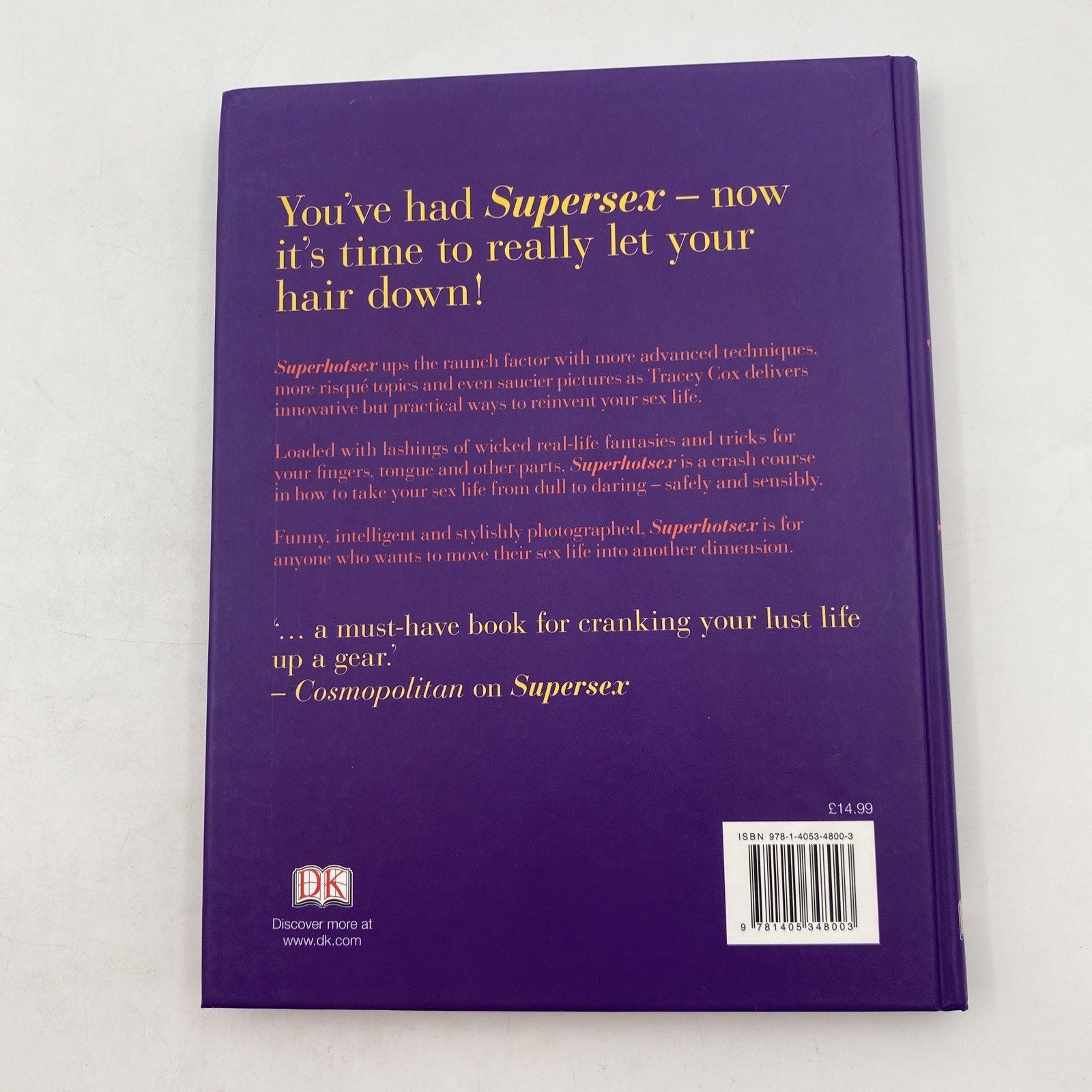 Superhotsex by Tracey Cox (2006, Hardback Book)