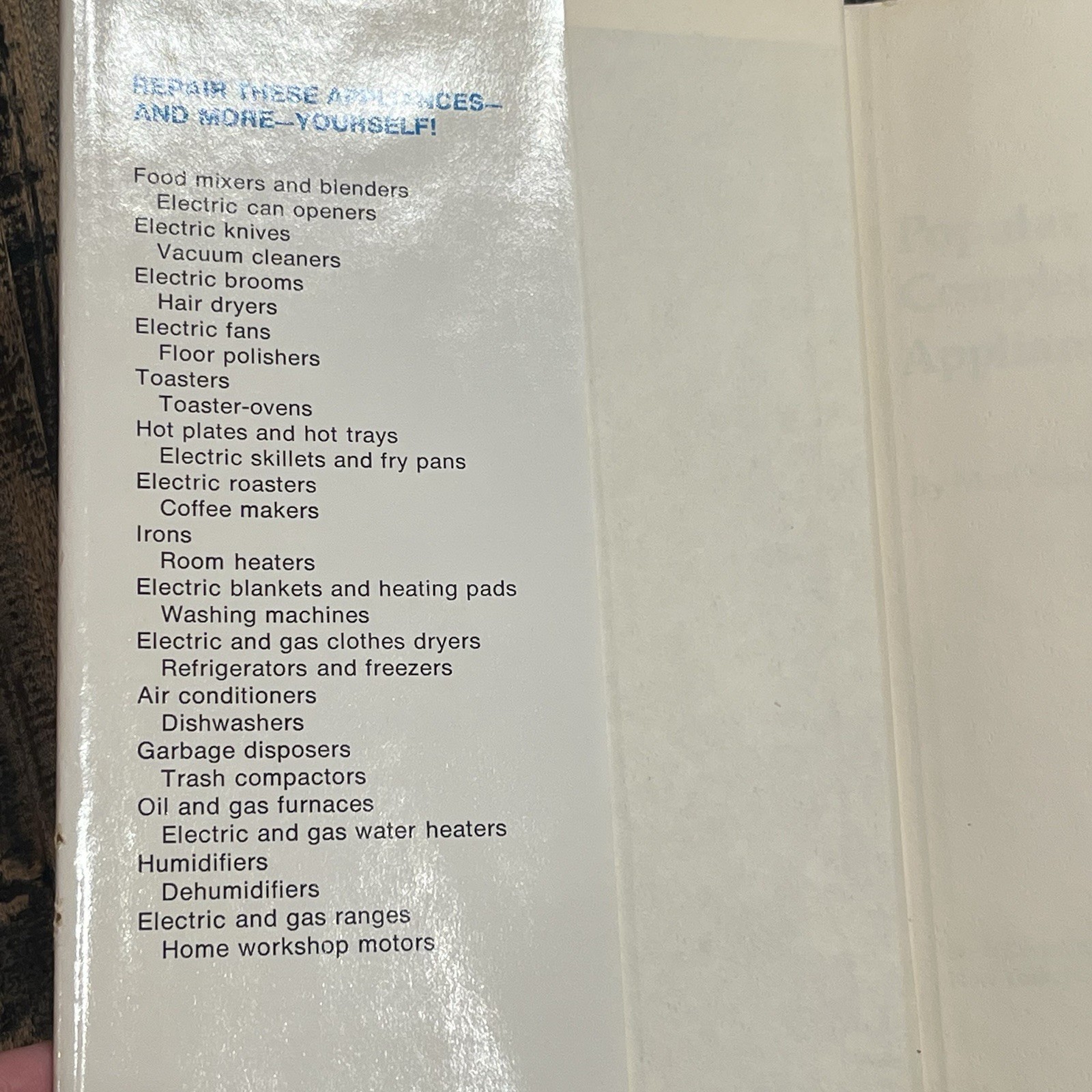 Popular Mechanics Complete Step by Step Appliance Repair Manual Mort Schultz