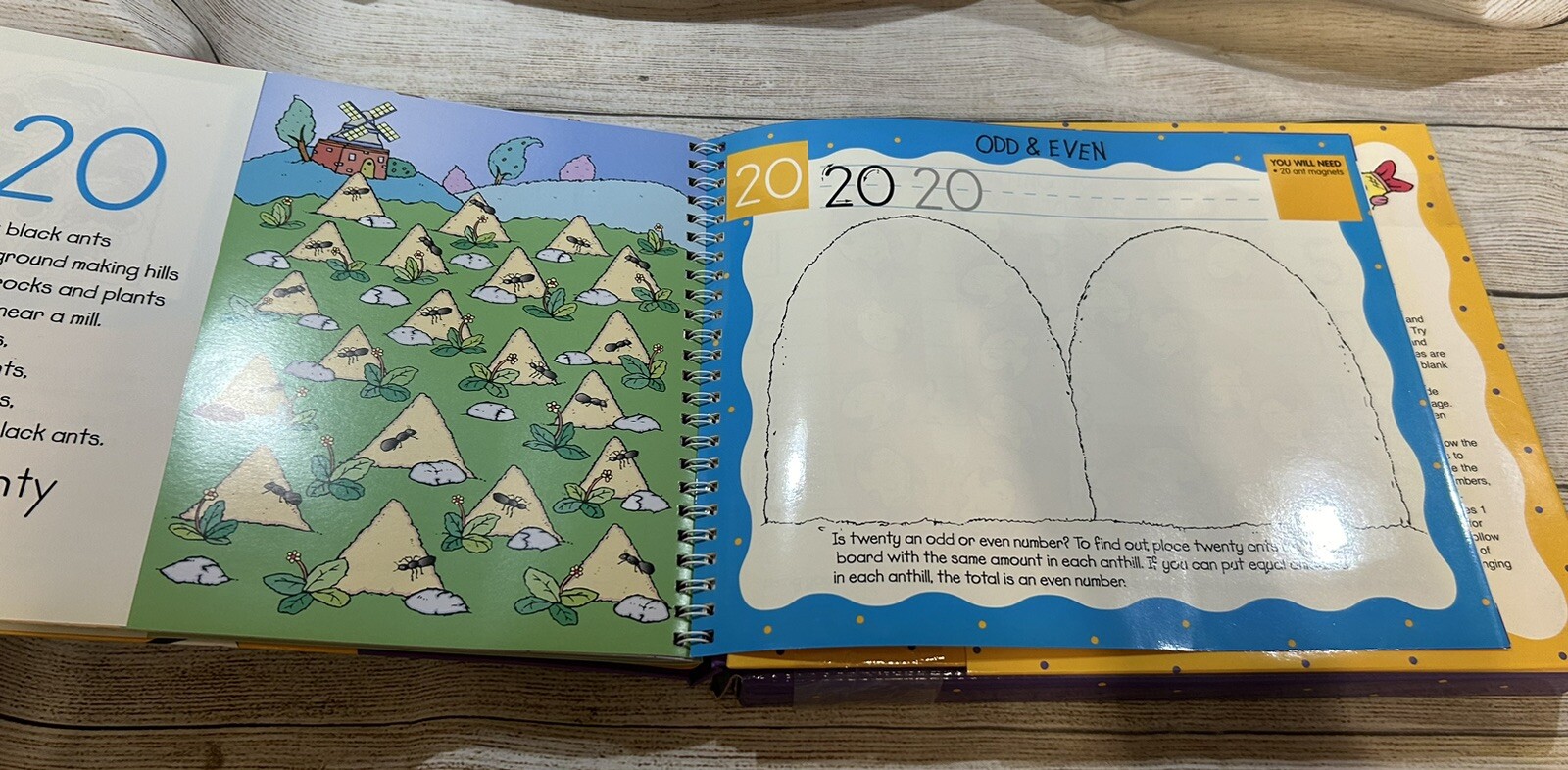 Now I Know My 1,2,3’s Spiral Bound Count Match Add Workbook Set Nora Gaydos TbB7