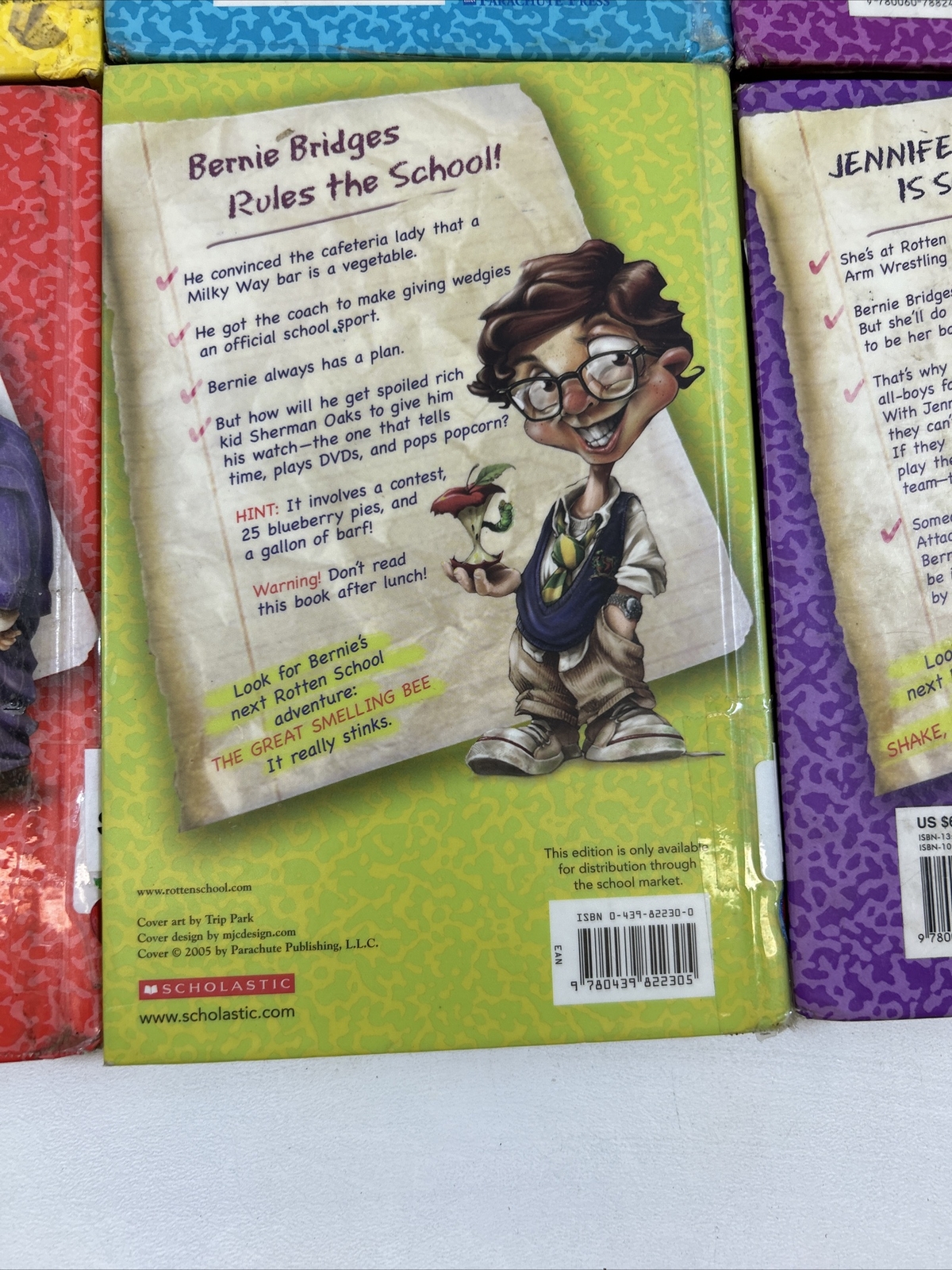 Lot of 6 – Rotten School Books (Variety Hardcover) NO DUPLICATES