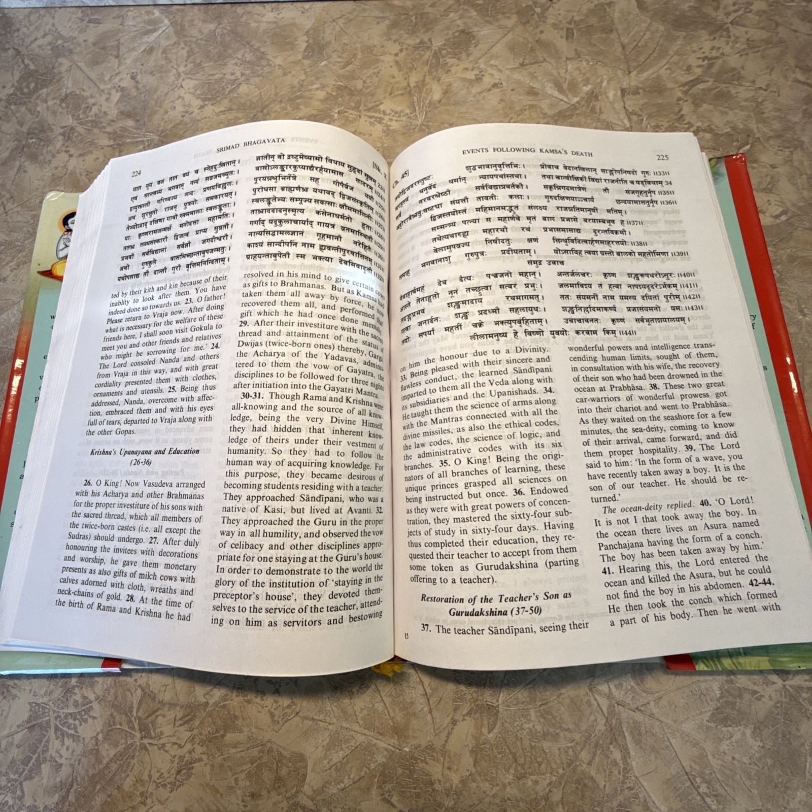Srimad Bhagavata The Holy Book of God Vols 2-4 Swami Tapasyananda Ramakrishna HC
