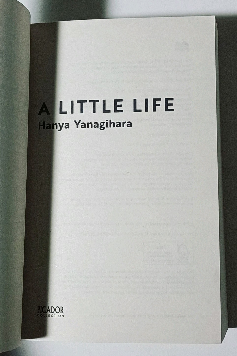 A Little Life by Hanya Yanagihara (Paperback, 2015)